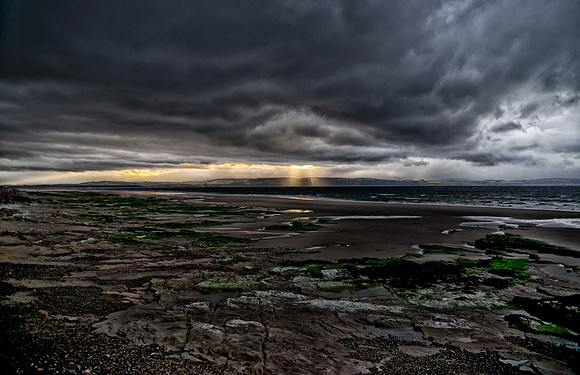 Nairn Beach Sunset