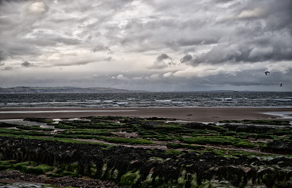 Nairn beach sunset